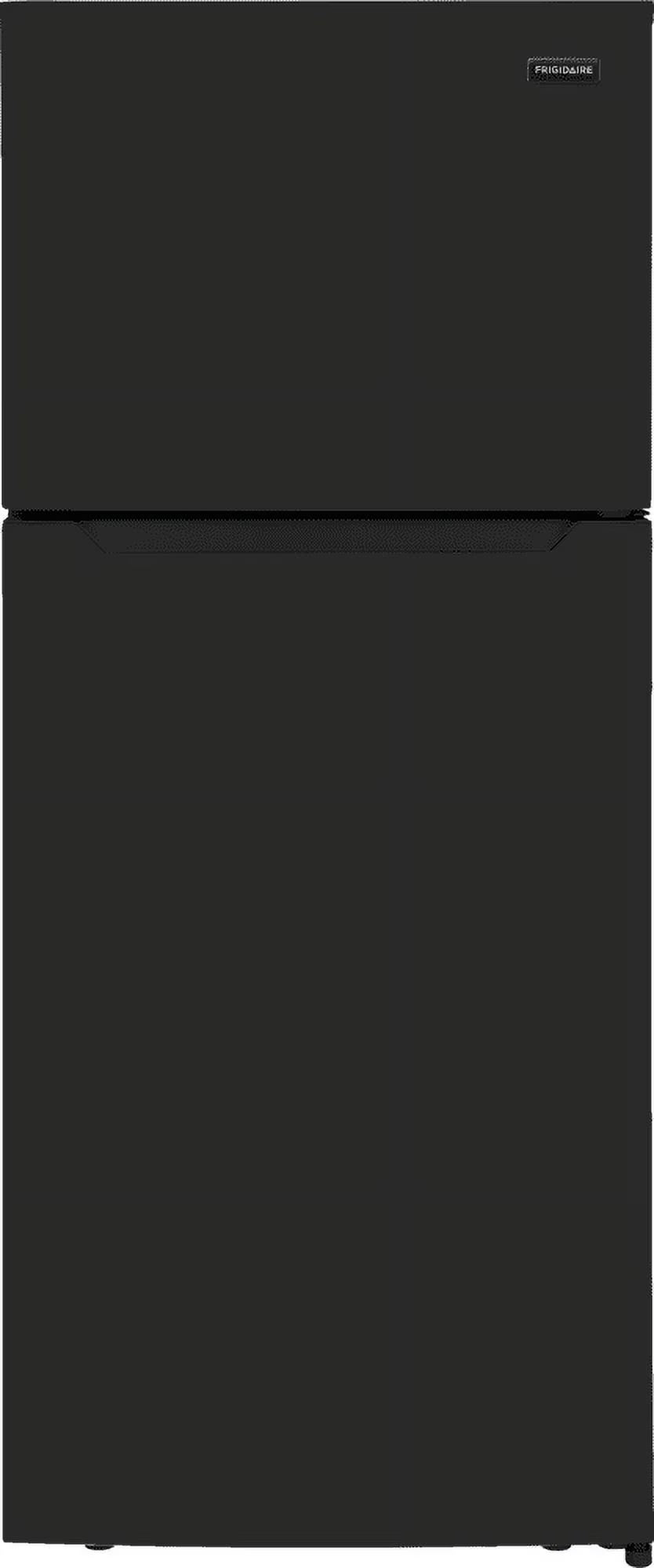Frigidaire 17.6 Cu. Ft. Top Freezer Refrigerator, Black - image 1