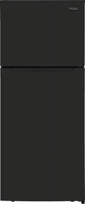 Frigidaire 17.6 Cu. Ft. Top Freezer Refrigerator, Black - image 1
