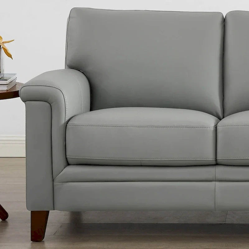 Hydeline Westcott Premium Top Grain Leather Sofa with Memory Foam and Spring Support - image 17