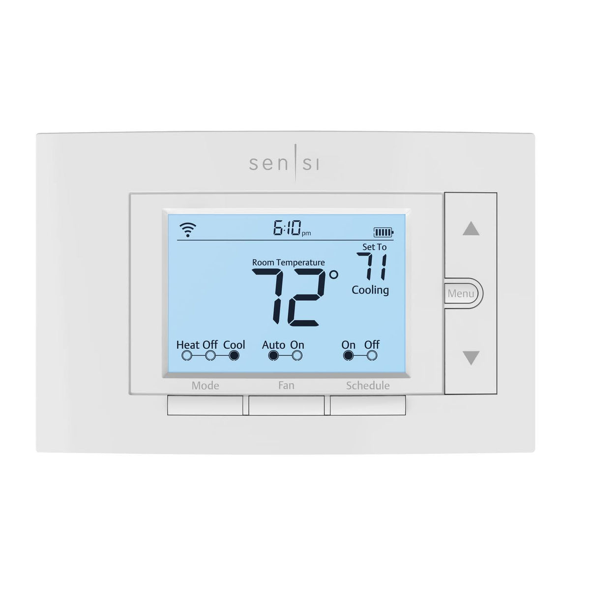 Sensi Smart Programmable Wi-Fi Thermostat - White - image 1