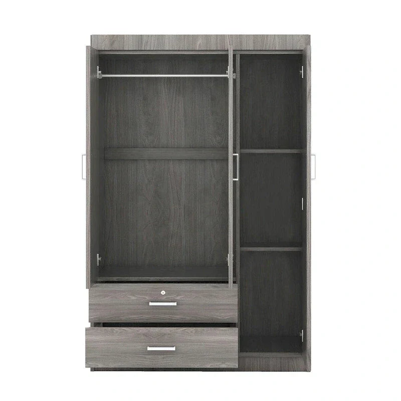 3-Door Wardrobe with 2 Drawers - image 19
