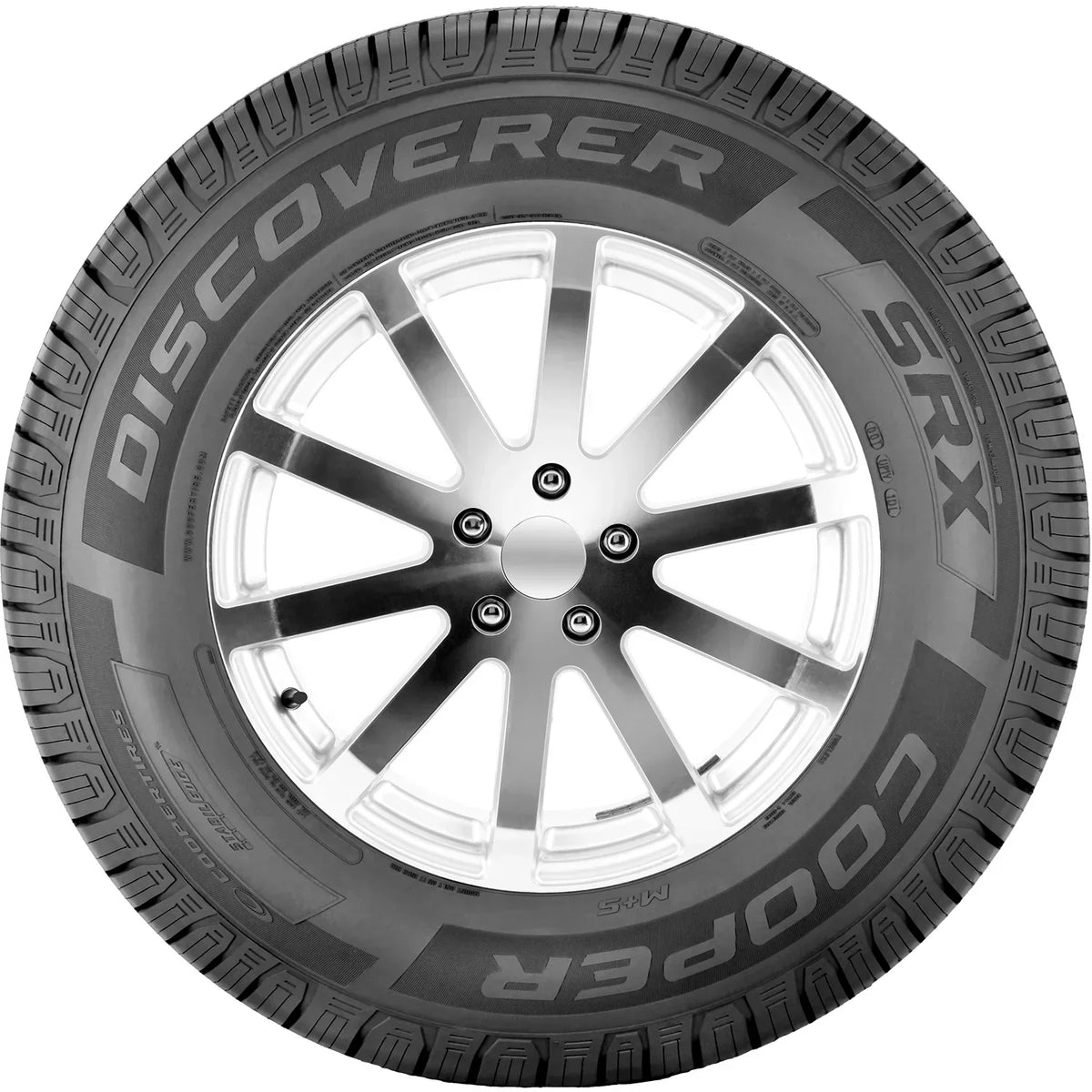 Pair of 2 (TWO) Cooper Discoverer SRX 265/70R16 112T AS A/S All Season Tires Fits: 2015 Toyota Tacoma TRD Pro, 2000-06 Toyota