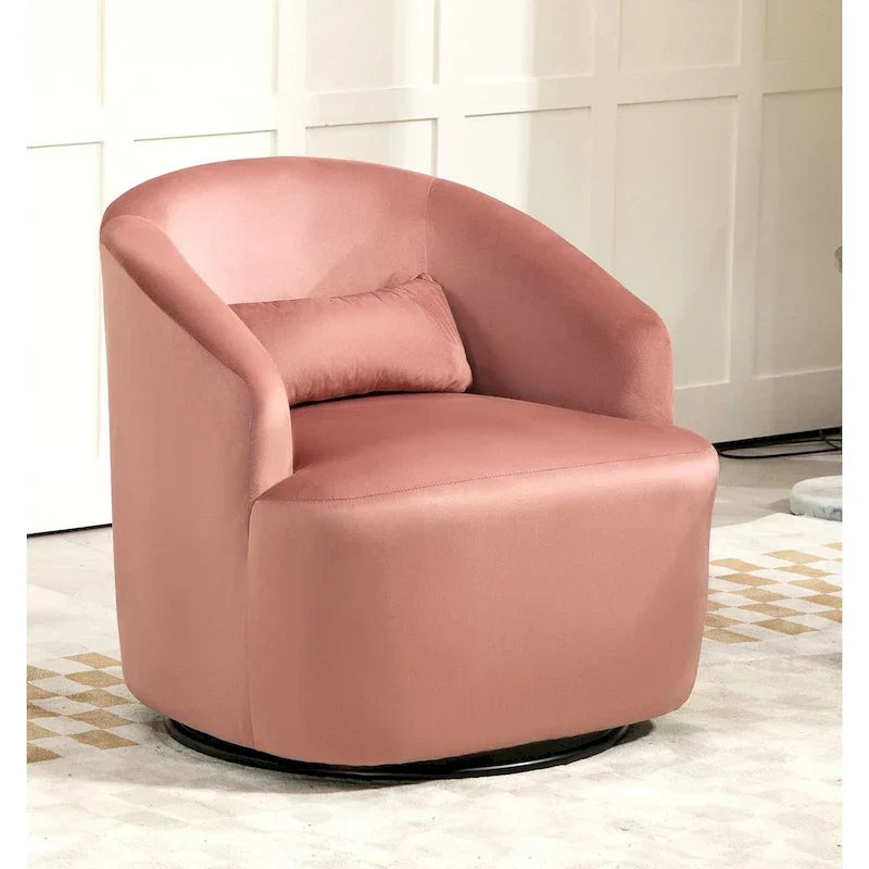 360-Degree Swivel Barrel Accent Chair - image 14