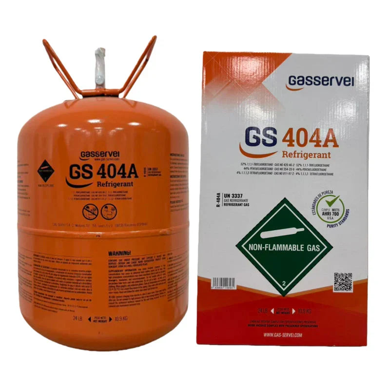 24LB Gasservei (GS) R404A R-404A Freon Refrigerant Gas