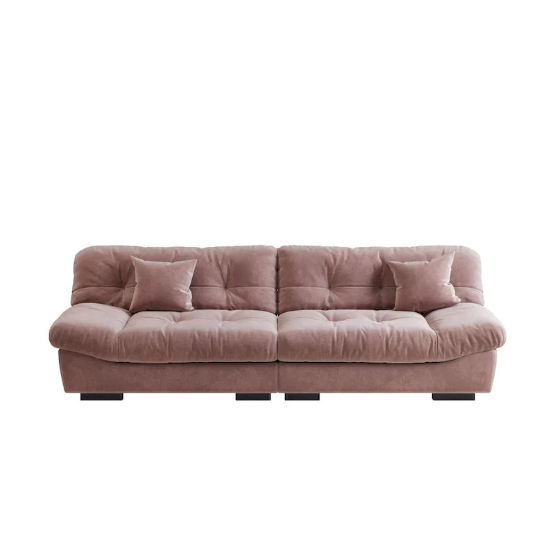 105 Minimalist Cloud Loveseat Sofa with Two Cushions - image 16