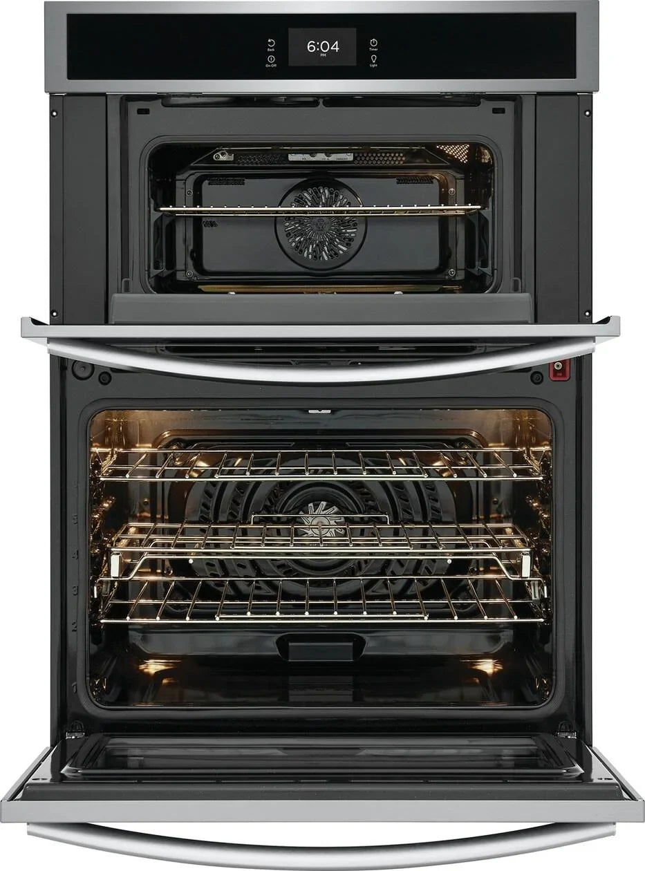 Frigidaire Gallery GCWM3067AD 30 inch Black Stainless Wall Oven and Microwave Combination - image 8