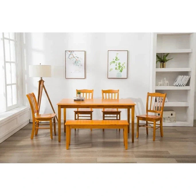 Solid Wood Dining Bench in Shaker Style - image 23