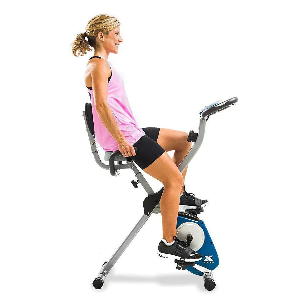 FB350 Folding Exercise Bike, Silver - image 9