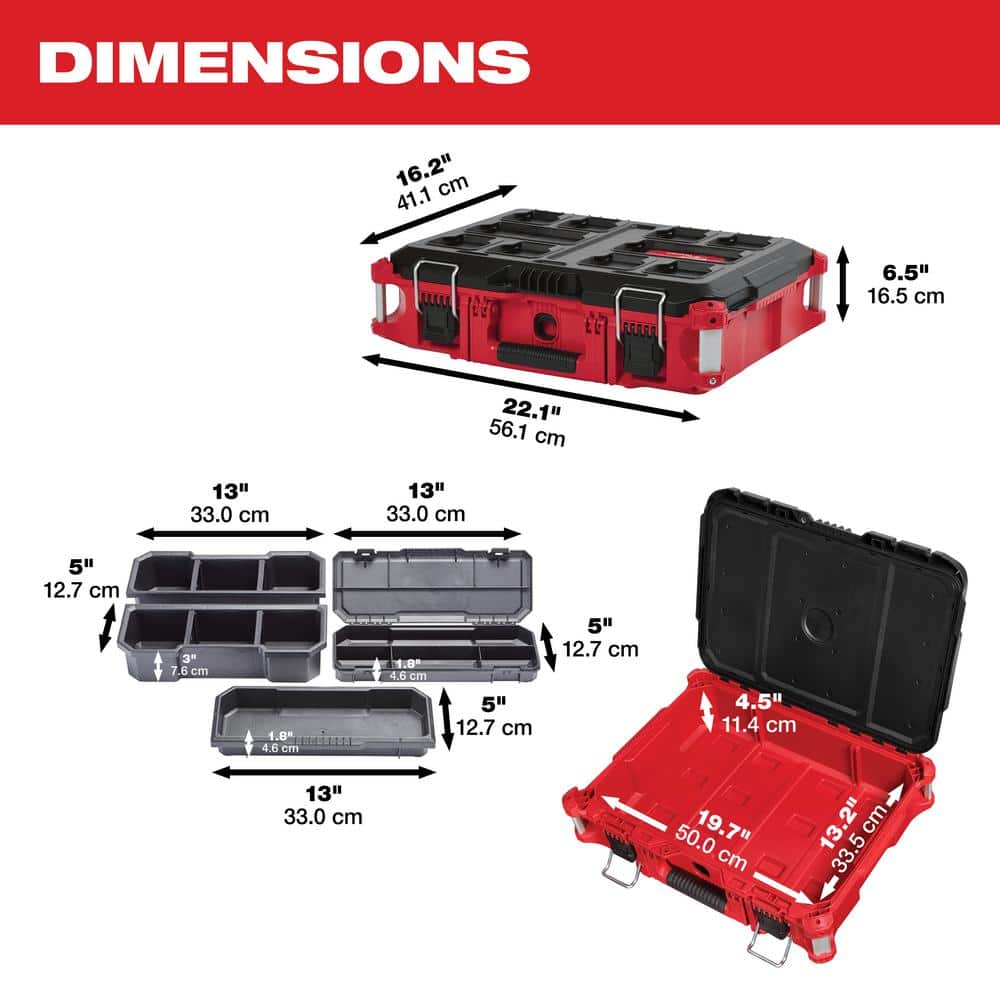 22 in. Rolling Tool Box, 22 in. Large Tool Box and 22 in. Medium Tool Box 8426-8425-8424 - image 2