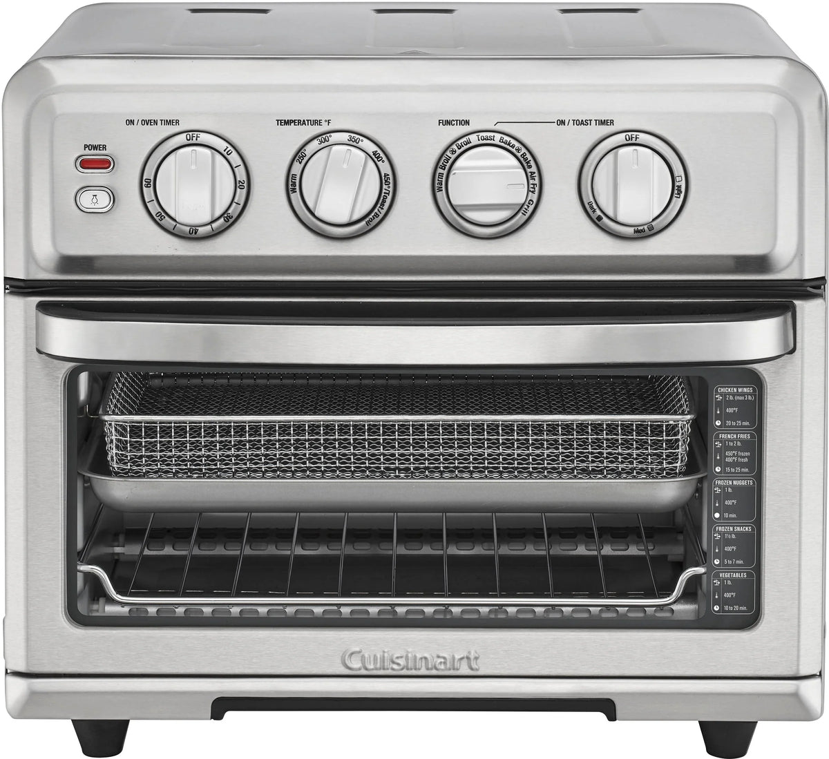 Cuisinart – Air Fryer Toaster Oven with Grill – Stainless Steel
