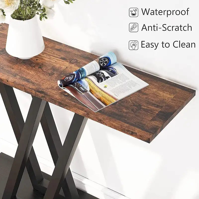 43-Inch Narrow Console Table for Entryway and Living Room - image 8
