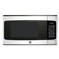 GE 1.1 Cu Ft Countertop Microwave Oven, 950W, Stainless Steel, One-Touch Cooking, Turntable, Auto Defrost, Child Lock, Model GCST11N1WSS - image 1
