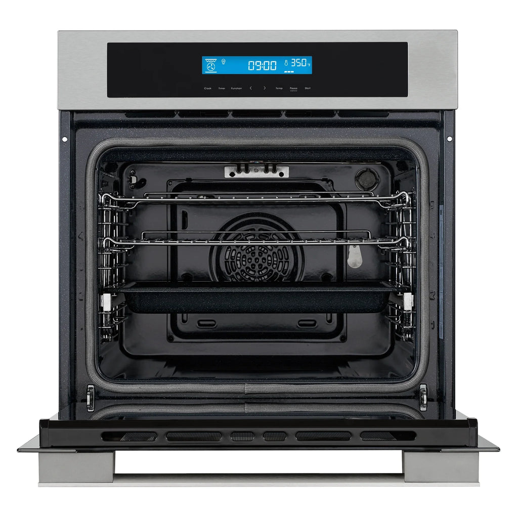 Cosmo 5 Piece Kitchen Appliance Package With 30" Electric Cooktop 24" Single Electric Wall Oven 30" Over-the-range Microwave French Door Refrigerator & 24" Built-in Fully Integrated Dishwasher - image 6