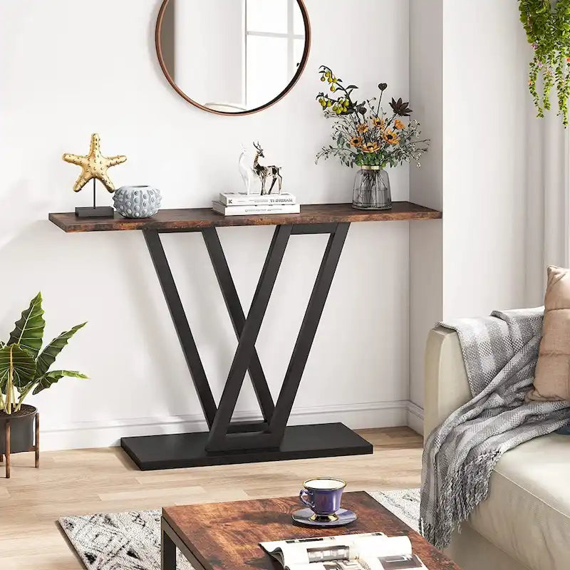 43-Inch Narrow Console Table for Entryway and Living Room - image 3