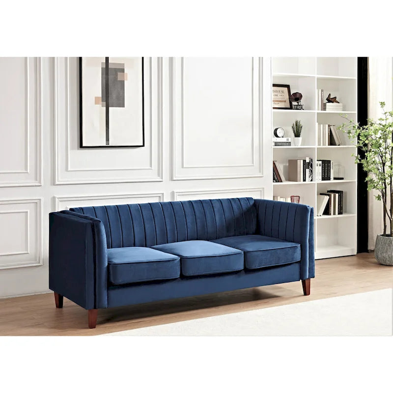 Square Design Sofa with Line Tufting - image 27