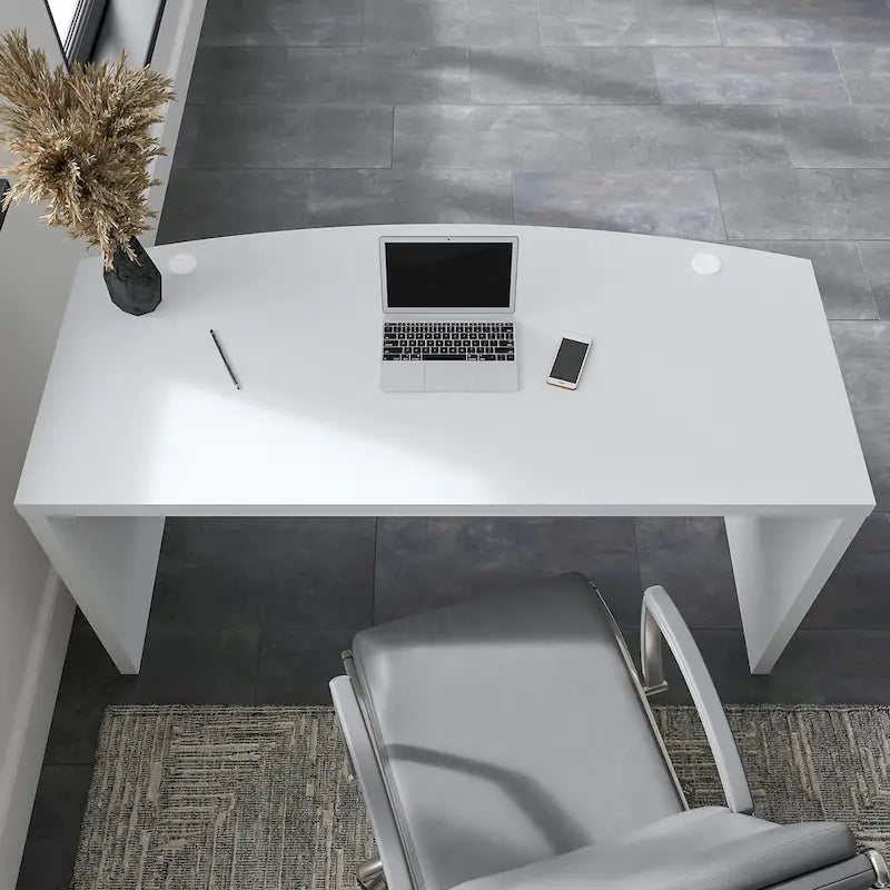 Bush Business Furniture Echo 60W Bow Front Desk - image 28