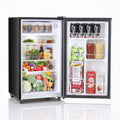 TINKLE WELL 3.2 Cu Ft Mini Fridge with Freezer, Compact Single Door Refrigerator, Energy Efficient, Low Noise, Adjustable Thermostat for Bedroom, Dorm, Office, silver - image 1