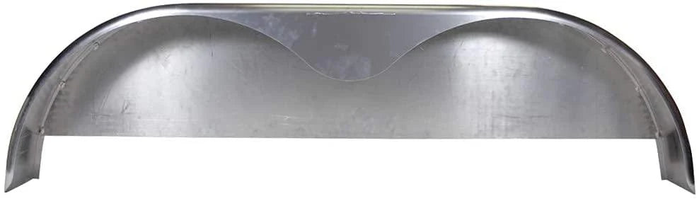 72×10-3/4 Tandem Axle Steel Trailer Fender with Back Plate Welded In (2-Pack) - image 4