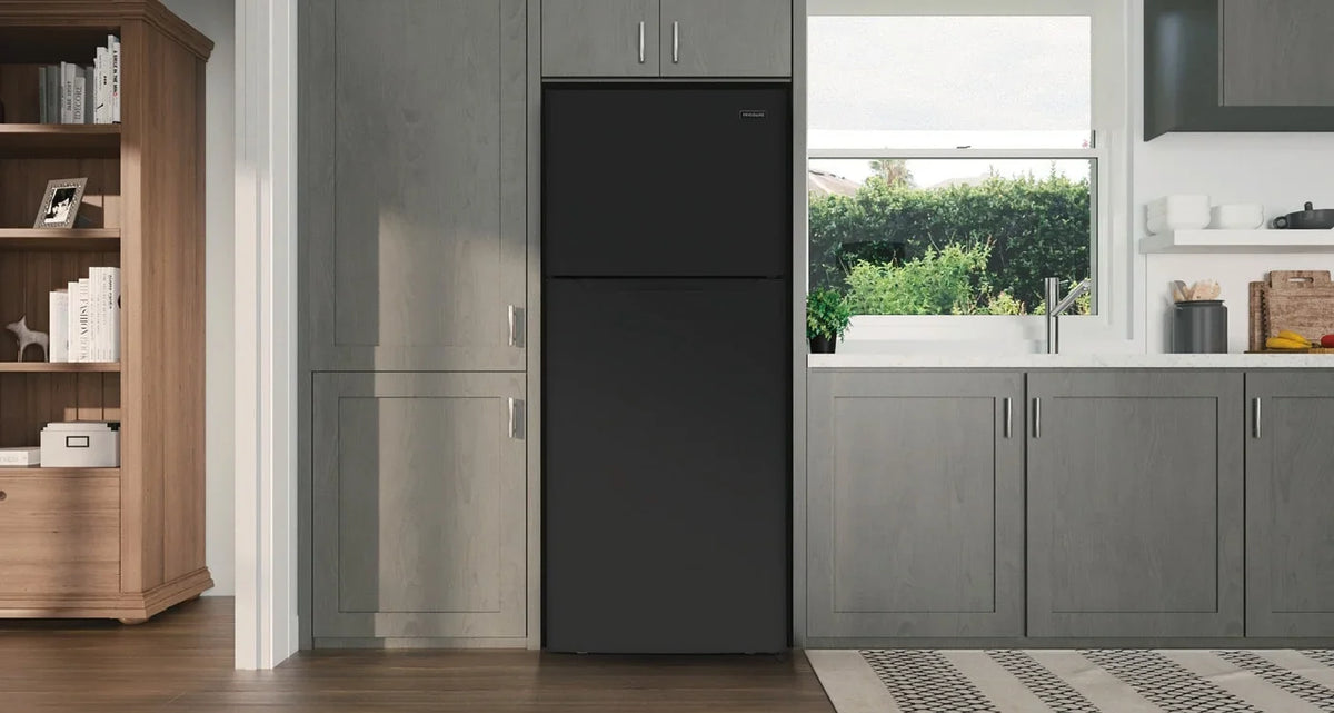 Frigidaire 17.6 Cu. Ft. Top Freezer Refrigerator, Black - image 5
