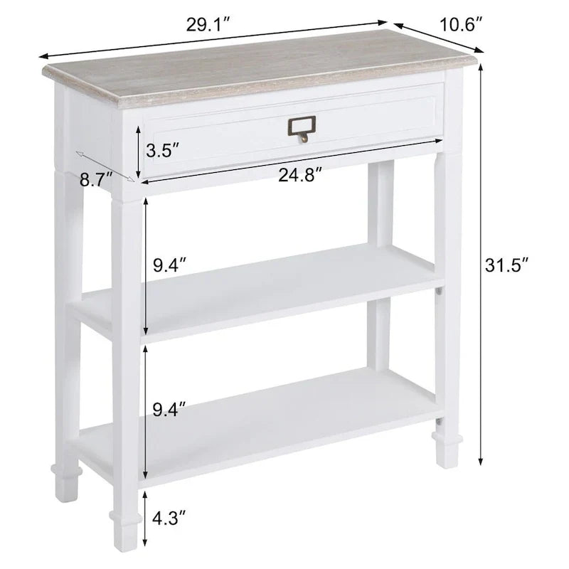 Porch & Den Gatto Accent Side Table with Drawers - image 7