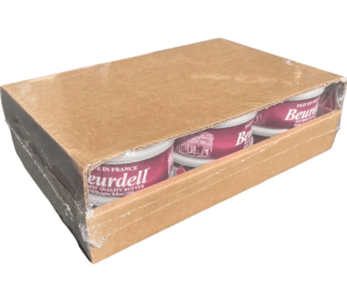Beurdell Canned French Butter – 100% Natural Salted Pasteurized Real Butter | Long Shelf Life Emergency Survival Food | Great