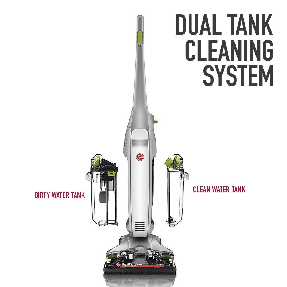Hoover FloorMate Deluxe Corded Hard Floor Cleaner, for Hardwood, Vinyl, Ceramic Tile, Laminate, and Marble, Dual Tank, Dry Mode, FH40160 - image 6