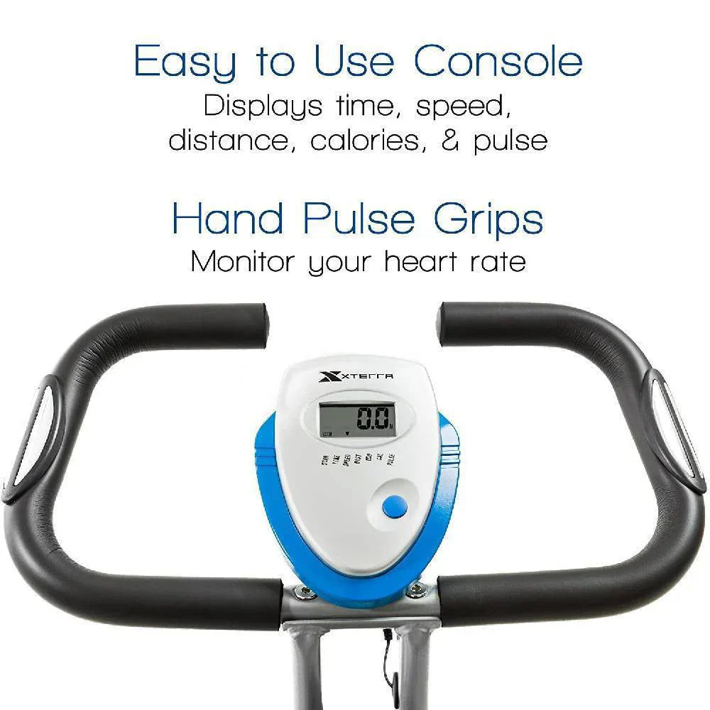 FB350 Folding Exercise Bike, Silver - image 4