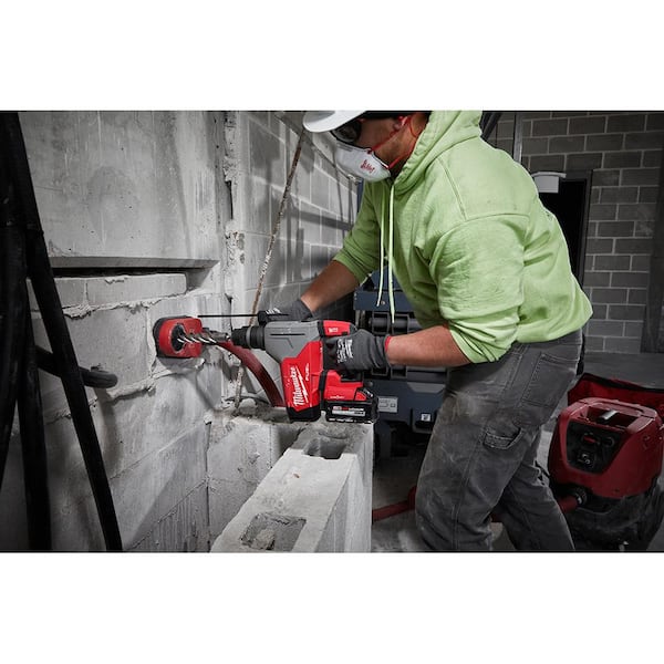 M18 FUEL 18V Lithium-Ion Brushless Cordless SDS-Plus 1-1/8 in. Rotary Hammer Drill (Tool-Only) - image 10