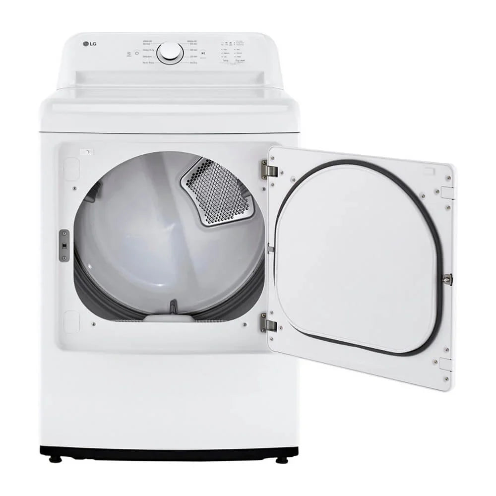 LG DLG6101W 7.3 Cu. Ft. White Smart Gas Dryer with Sensor Dry - image 3