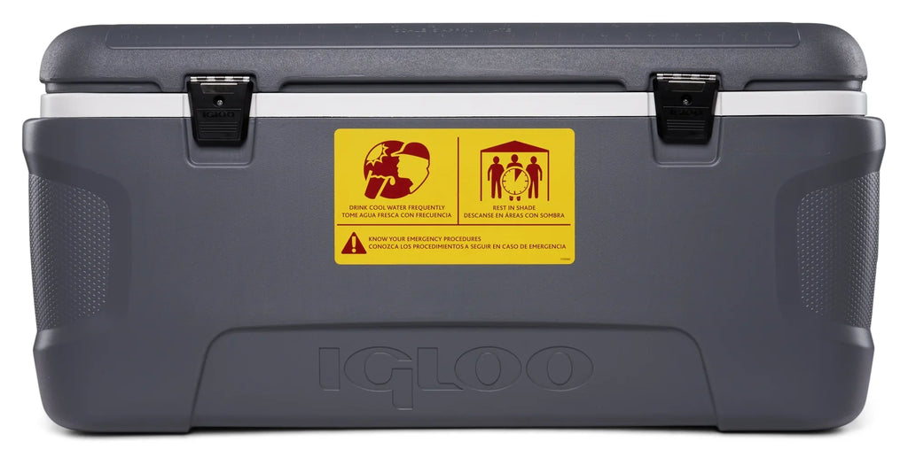 Igloo 120 qt. Workman Series Chest Cooler - Gray