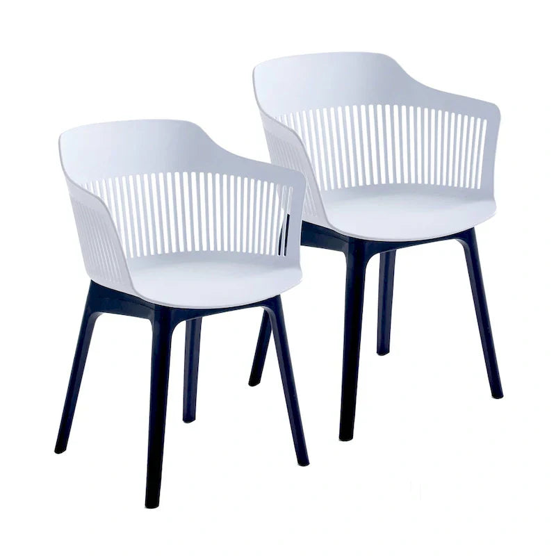 Porthos Home Palmer Set of 2 Dining Chairs with Plastic Shell and Legs - image 18