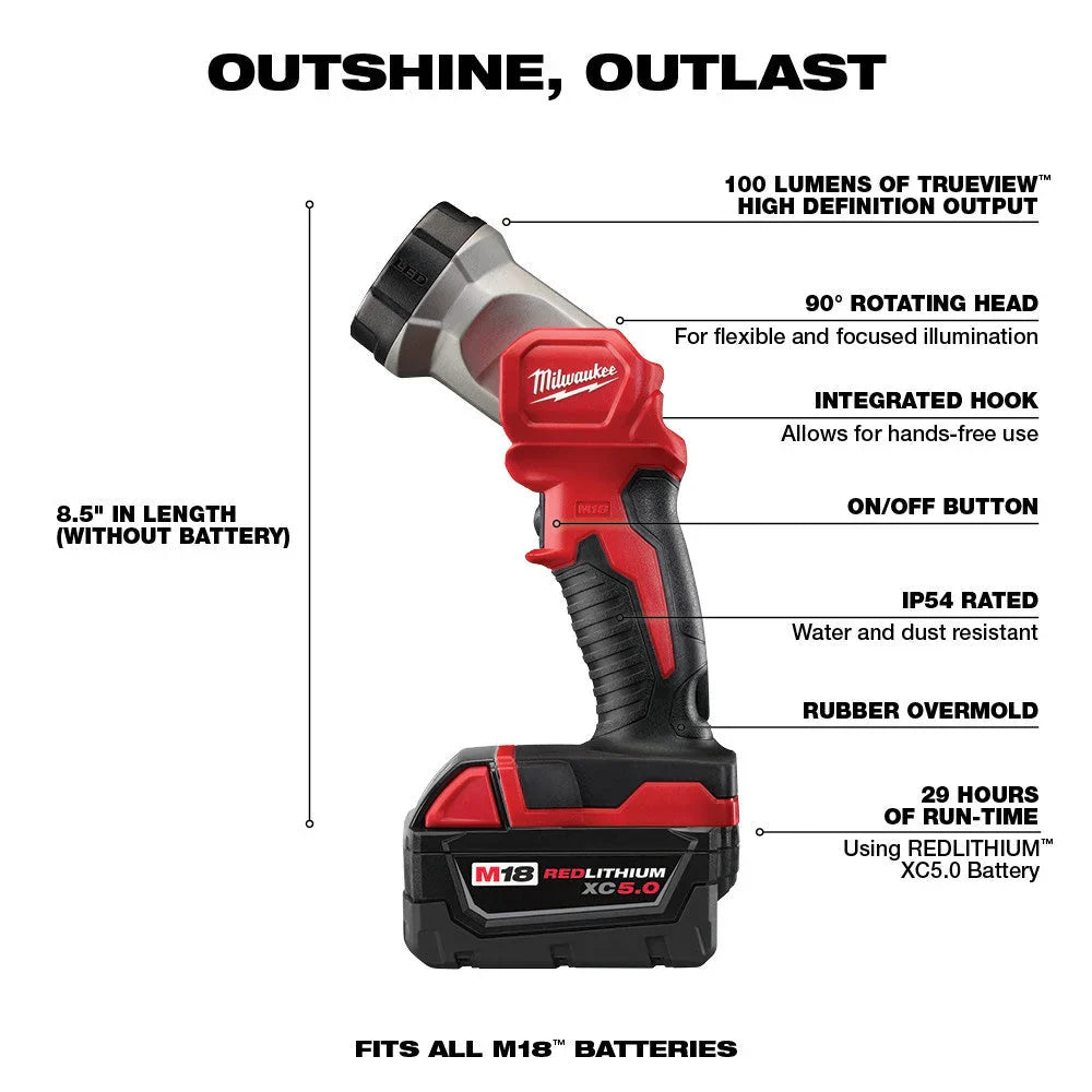 FUEL Lithium-Ion Brushless Cordless 7 Tool Combo Kit 5.0 Ah 18V M18 - image 8