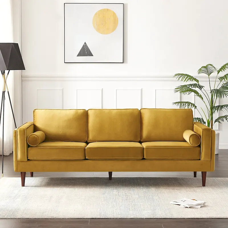 Lavinia Mid-Century Modern Sofa for Living Room - Dimensions: 33 x 88 x 34 inches - image 2