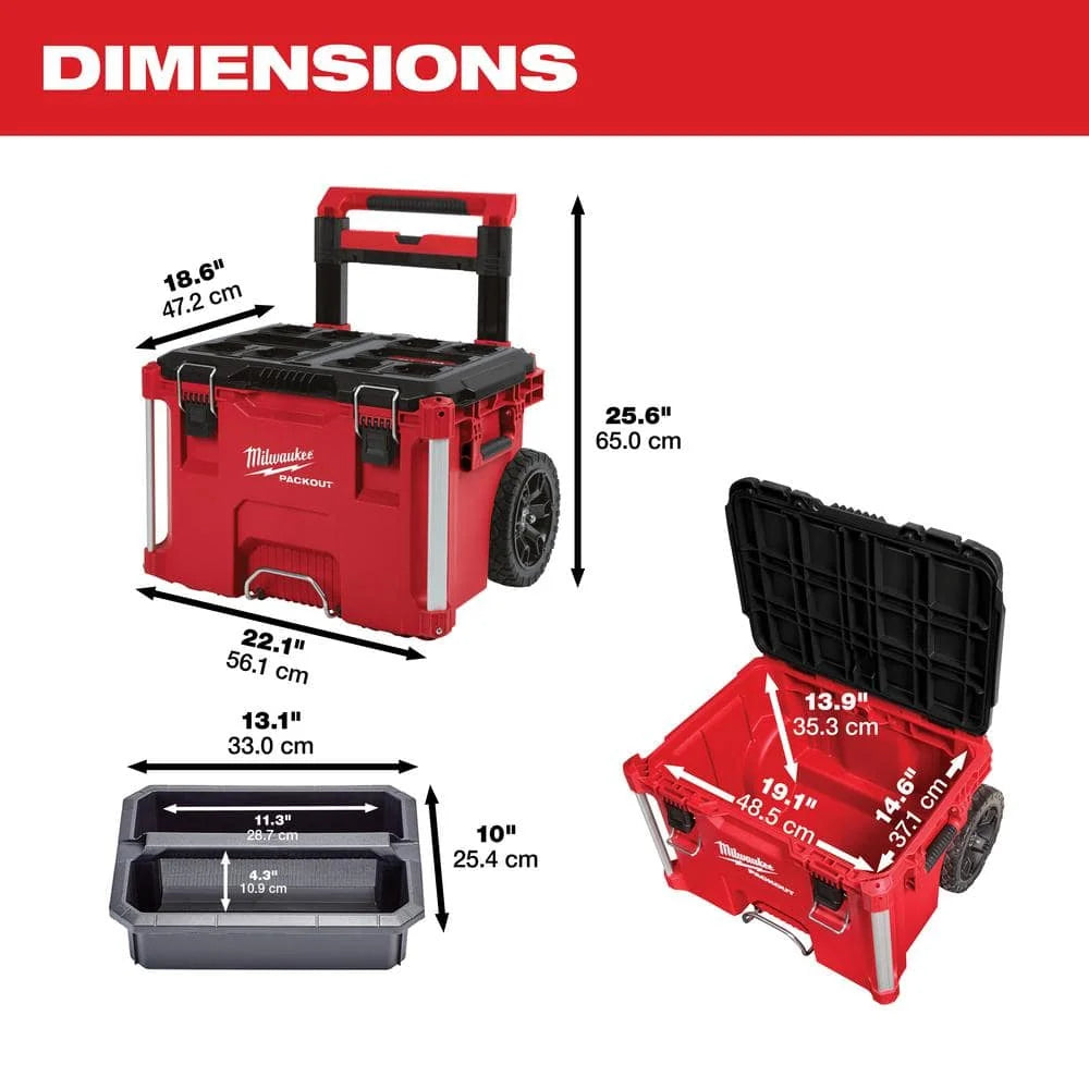 22 in. Rolling Tool Box, 22 in. Large Tool Box and 22 in. Medium Tool Box 8426-8425-8424 - image 10