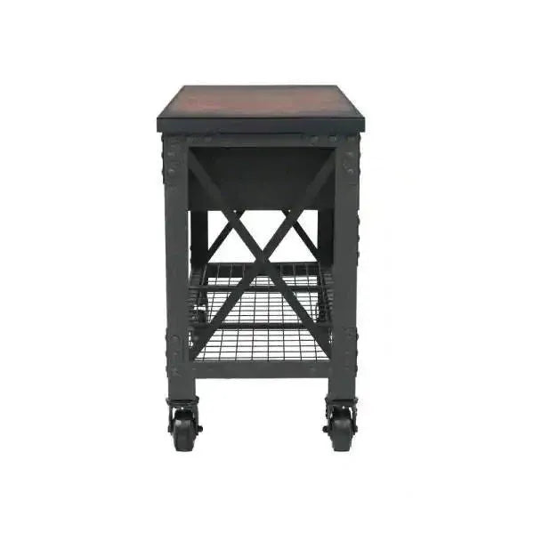 Building Products 72 in. 3-Drawers Rolling Industrial Workbench and Wood Top - image 4