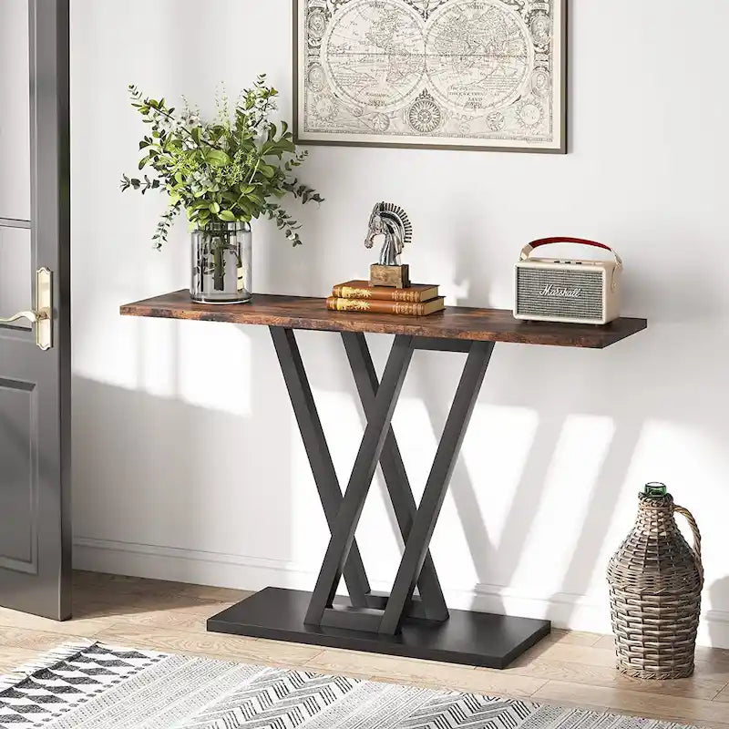 43-Inch Narrow Console Table for Entryway and Living Room - image 1
