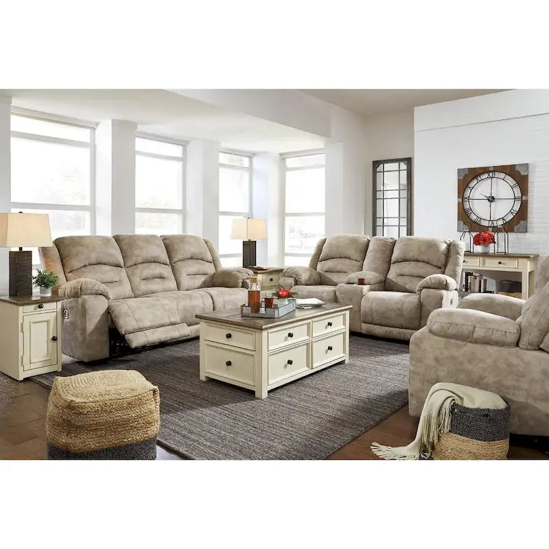 Signature Design by Ashley Bolanburg Rustic Farmhouse Sofa Table - image 4
