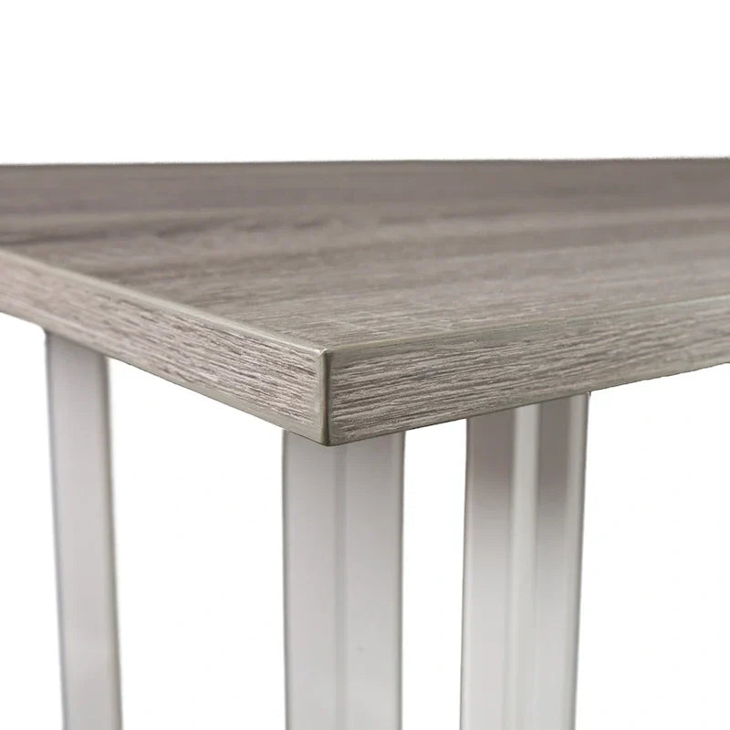 SEI Furniture Driness Grey Folding Drop Leaf Table - image 6