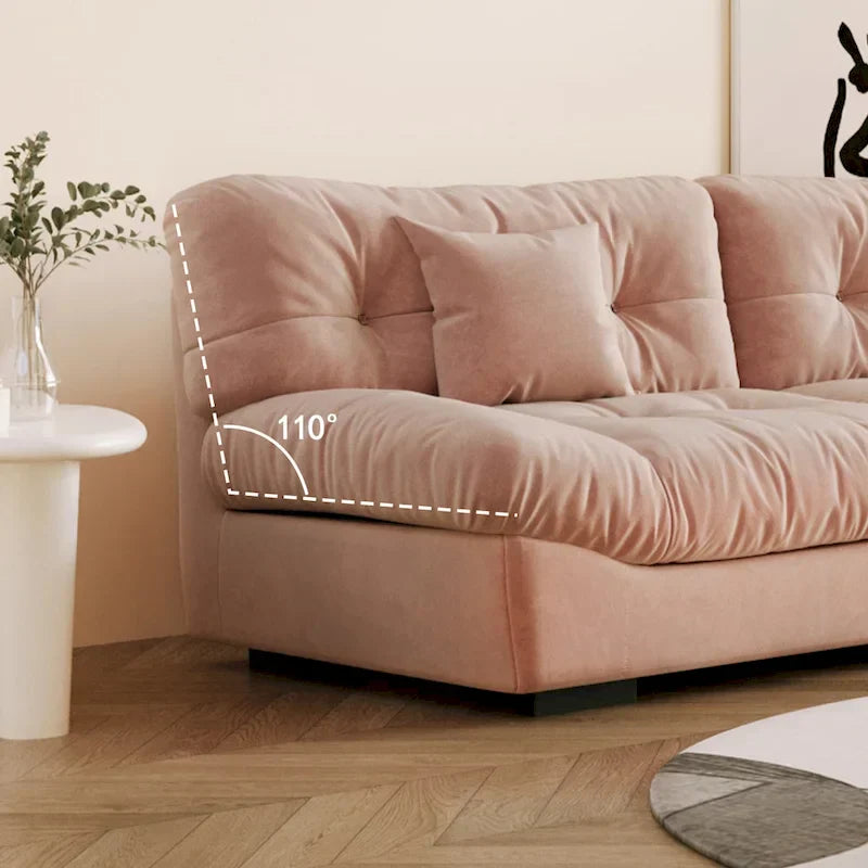 105 Minimalist Cloud Loveseat Sofa with Two Cushions - image 14