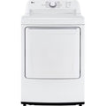 LG DLG6101W 7.3 Cu. Ft. White Smart Gas Dryer with Sensor Dry - image 1