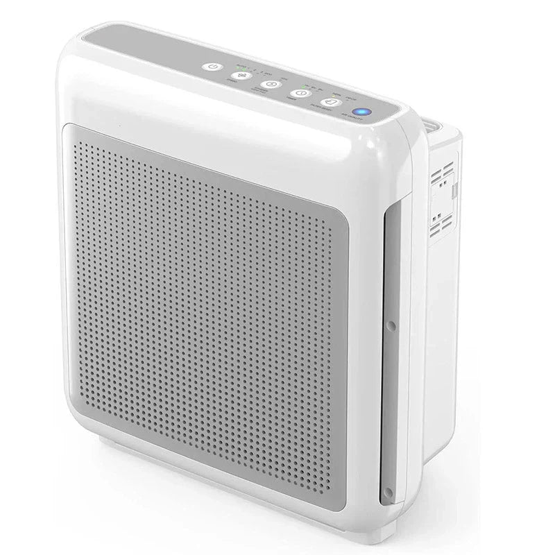 Air Purifiers for Home Up to 1,748ft², True HEPA Filter for Smoke, Allergies, Pet Dander, Odor, Air Quality Monitor, Auto&Eco