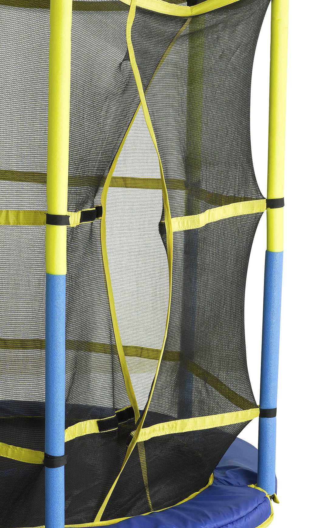 Upper Bounce 55′′ Kids Trampoline with Safety Enclosure – No-Spring Bungee System, Easy Assembly - image 2