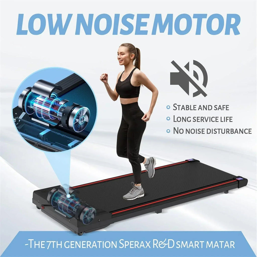 Walking Vibration Pad with APP, 3 in 1 Under Desk Treadmill, 2.5HP Low Noise Walking Treadmill Pad with Remote Control,Portab