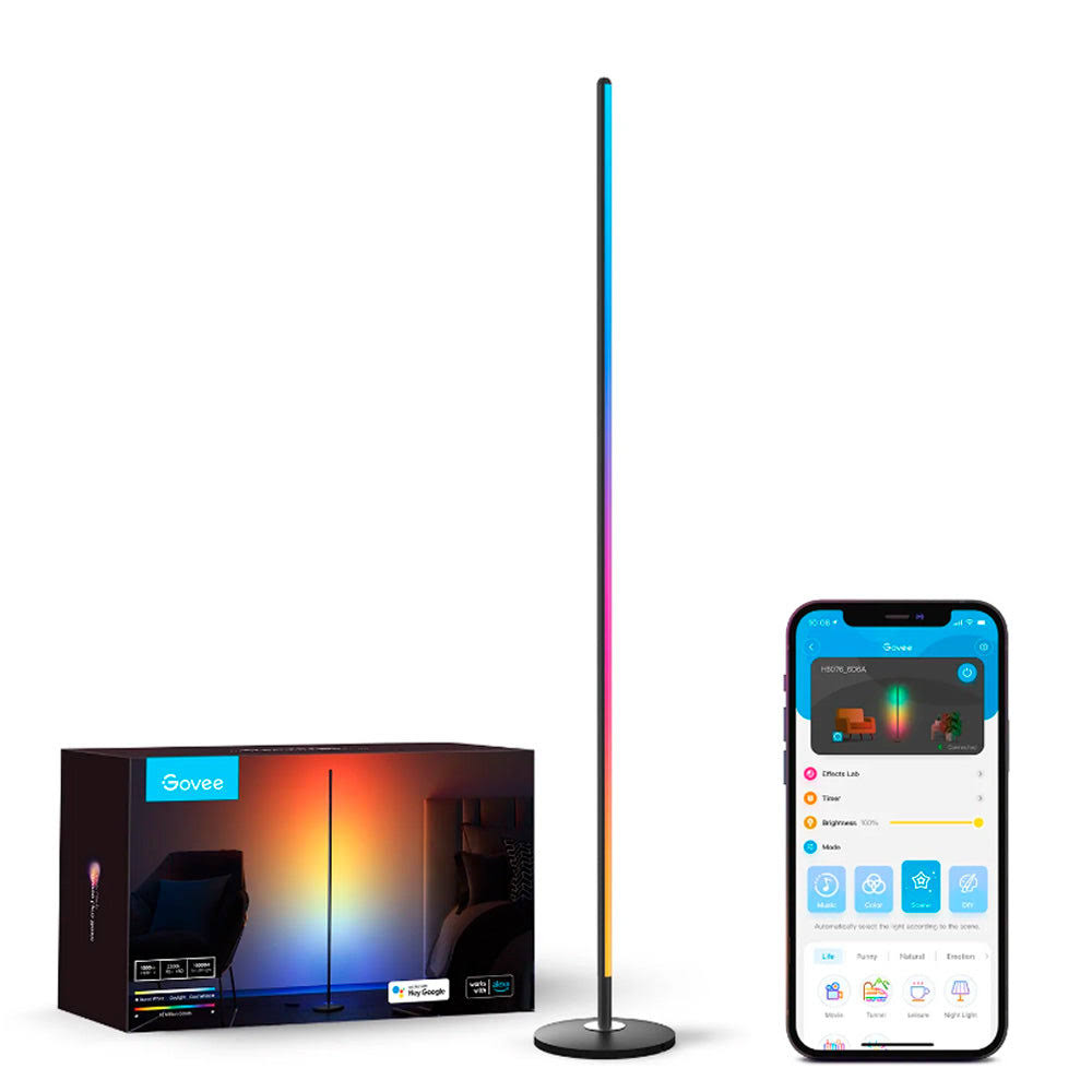 Govee - Tall Floor Lamps - Upscale Ambiance - Dimmable Lighting options - 16 Million Colors - image 1