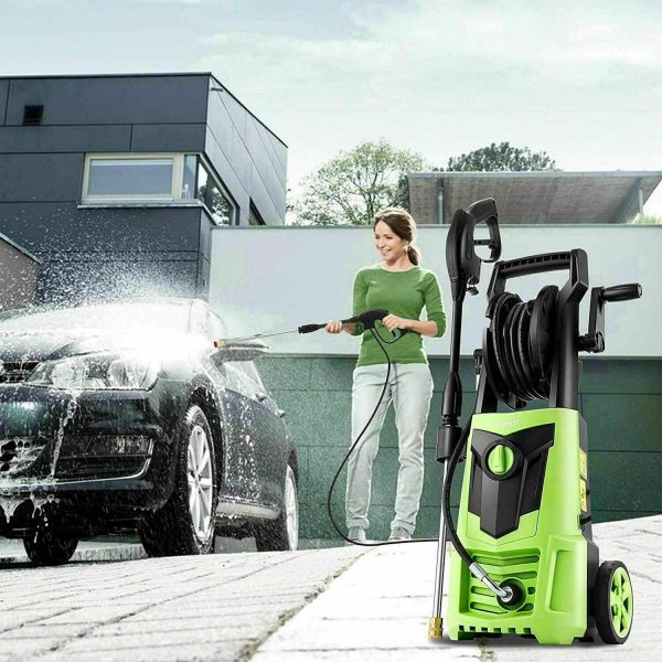 Electric Pressure Washer 3000PSI, 2.4GPM High Power Washer Cleaner NEW