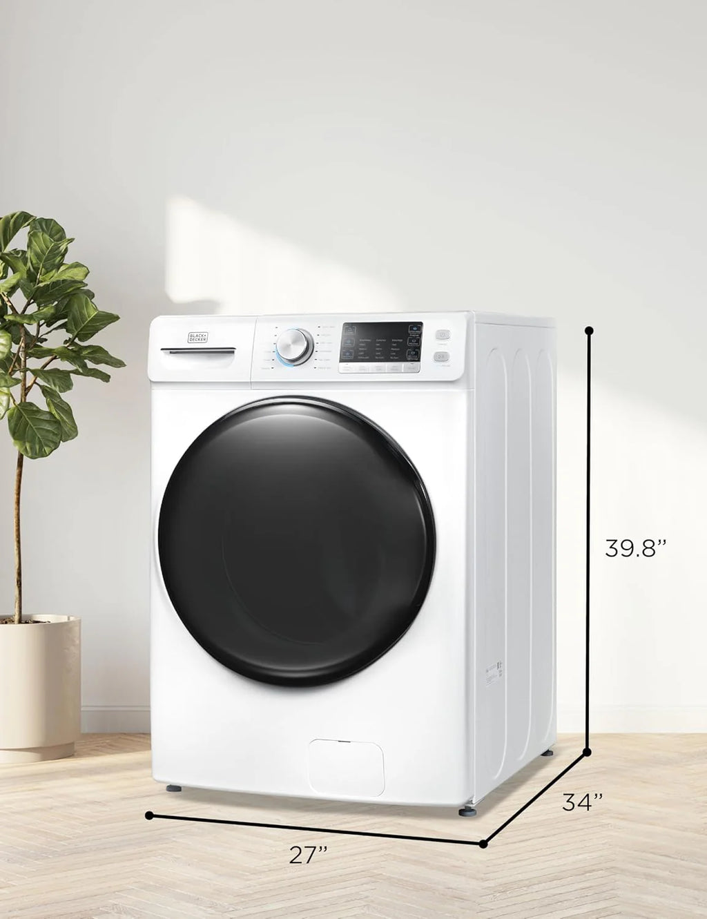 BLACK+DECKER 0.9 Cu. Ft. Portable Washing Machine - 5 Wash Cycles - image 12