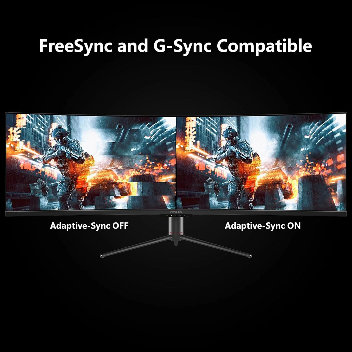 49" Curved Gaming Monitor, 144Hz, HDR400, USB-C - image 5