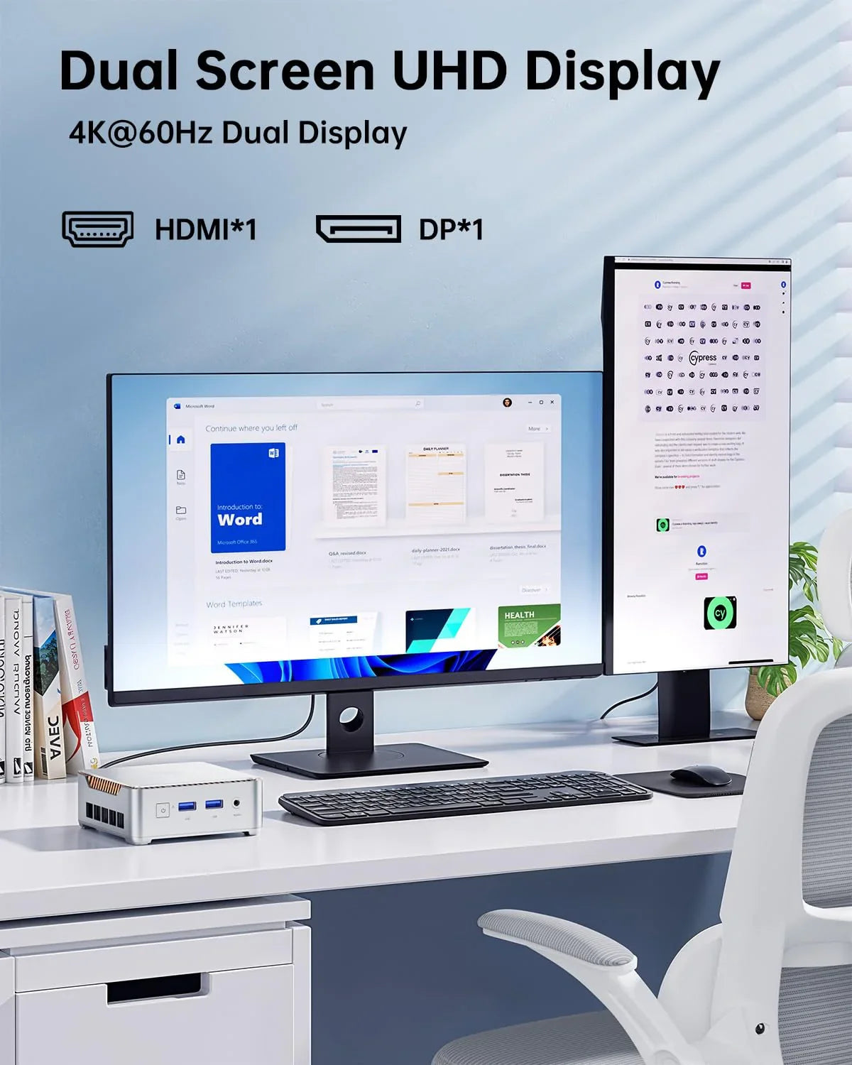 KAMRUI GK3Plus Mini PC, 16GB RAM, 512GB M.2 SSD Mini Computer - image 28