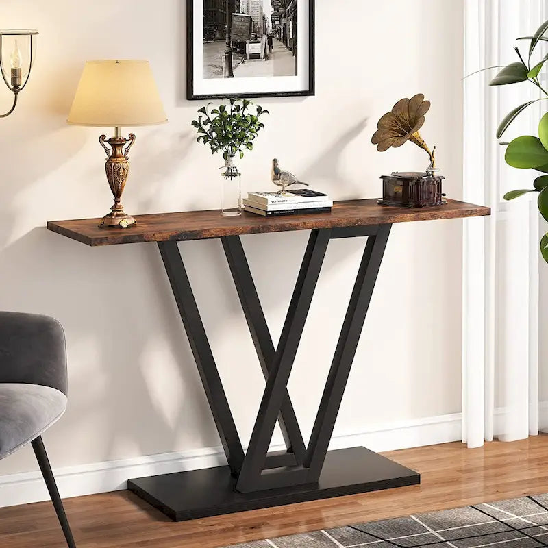 43-Inch Narrow Console Table for Entryway and Living Room - image 5