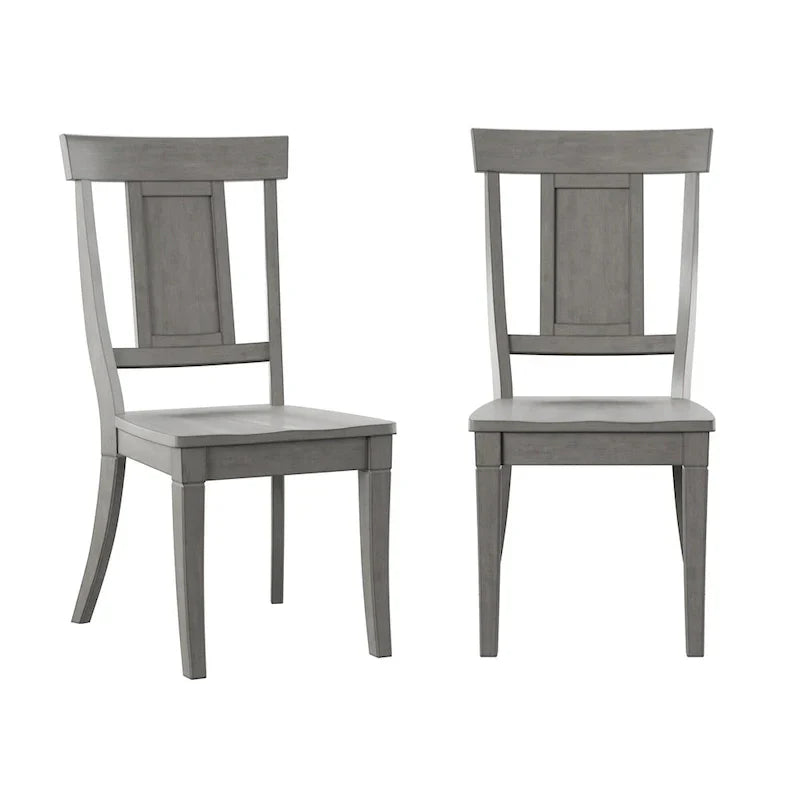 Set of 2 Ronda Wooden Dining Chairs with Panel Back - image 27